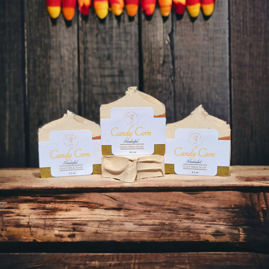 CANDY CORN Goat Milk Soap