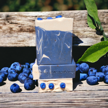 Load image into Gallery viewer, BLUEBERRY Goat Milk Soap
