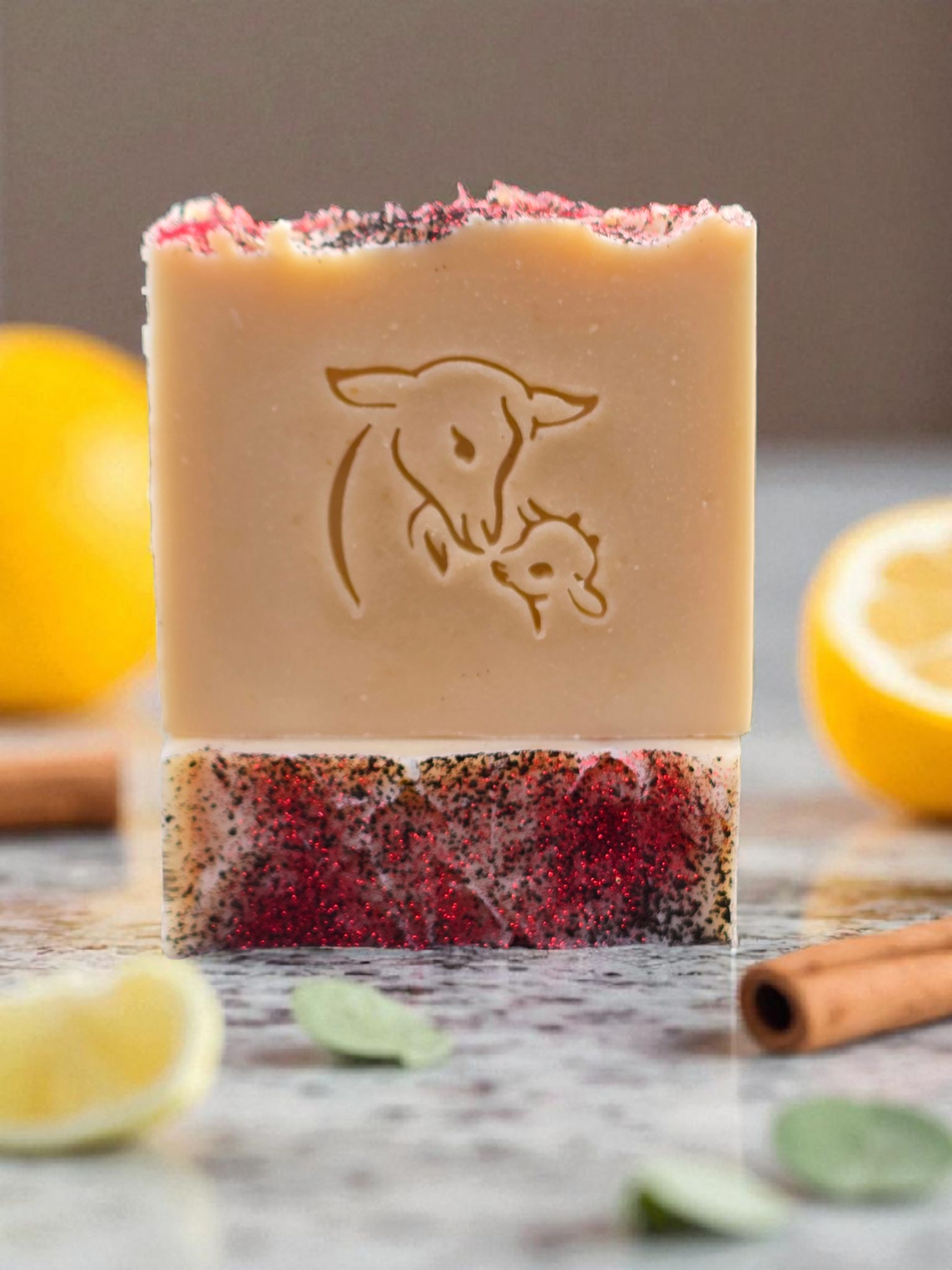 ANTIBACTERIAL (THIEVES TYPE) Goat Milk Soap