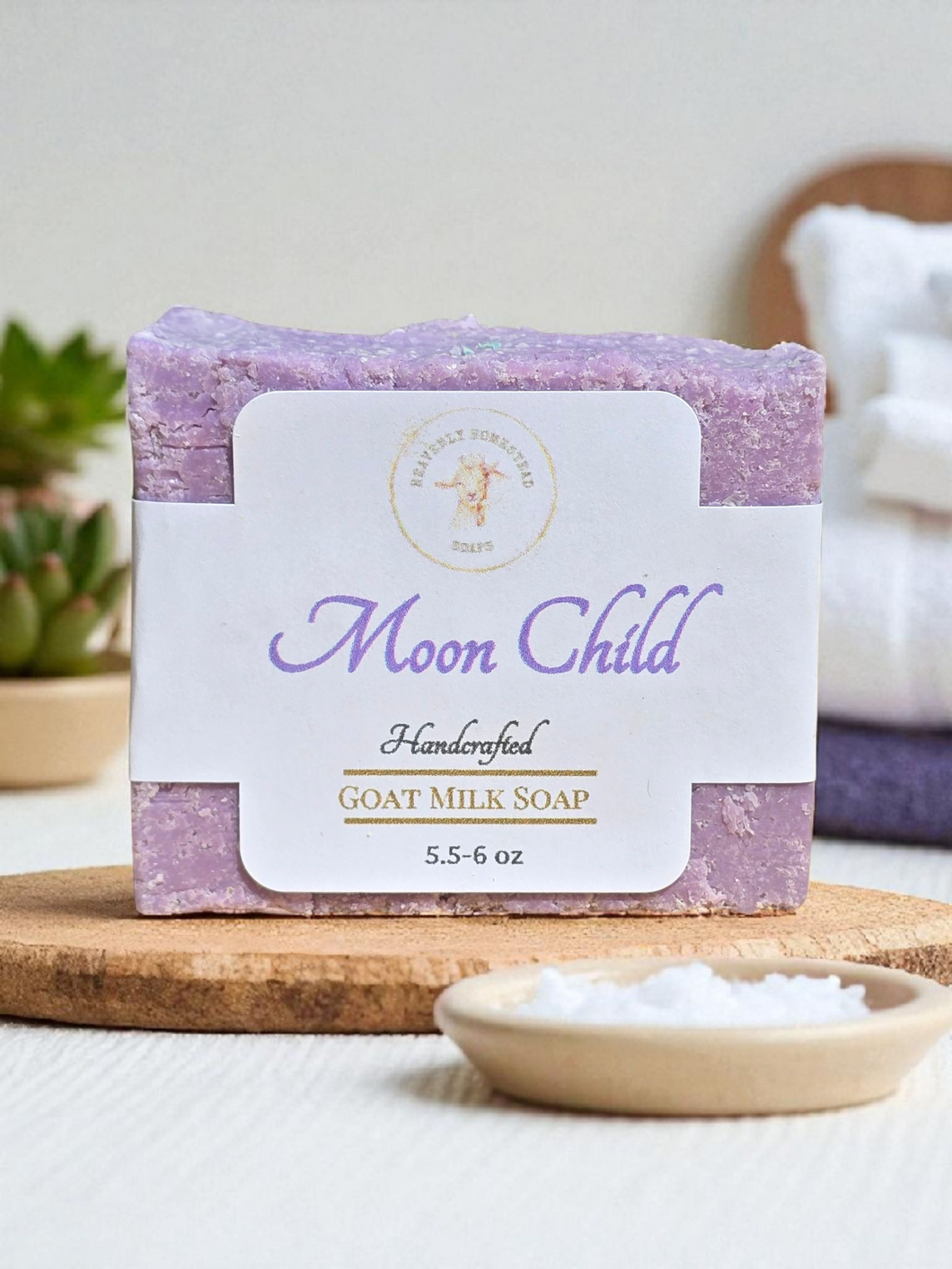 MOON CHILD Sea SAlt & Goat Milk Soap