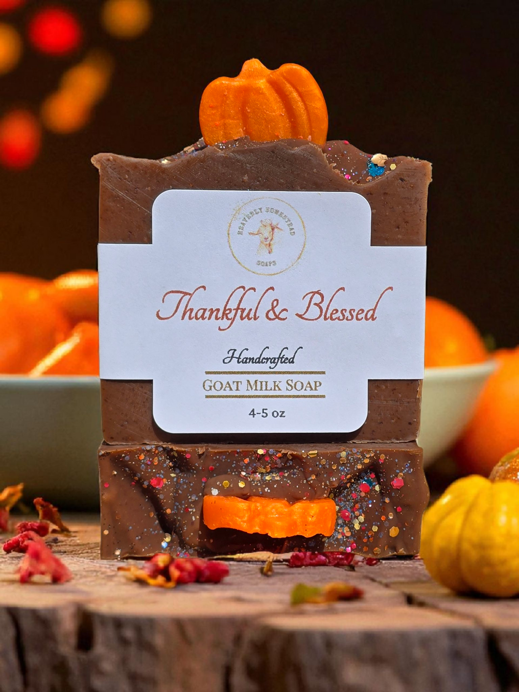 THANKFUL & BLESSED Goat Milk Soap